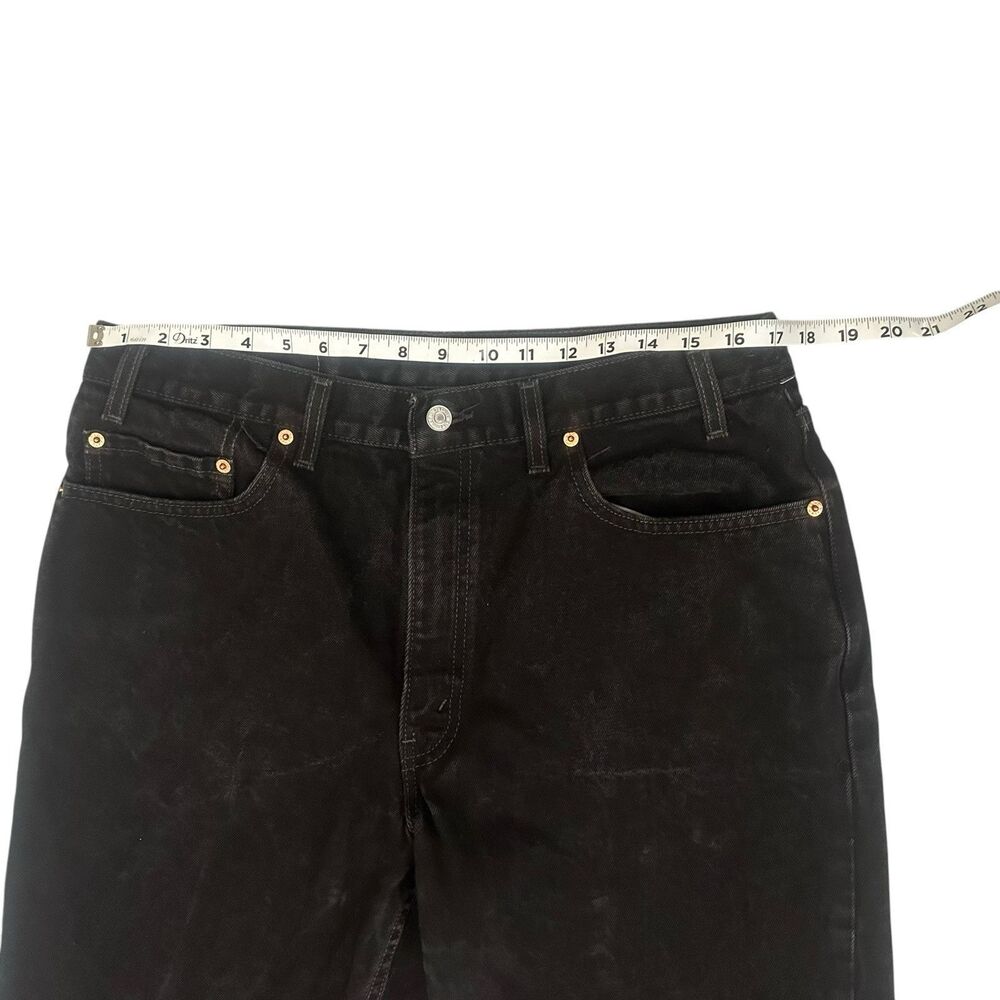 Levi's Men's Straight Jeans - Black - Picture 4 of 12
